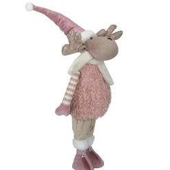 Standing Boy Moose Christmas Figurine - 26