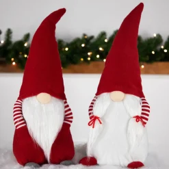 Standing Girl Gnome with Hands in Pocket Christmas Figure - 20.5