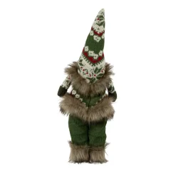 Standing Gnome with Knitted Outfit Christmas Figure - 19