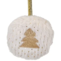 Star and Christmas Tree Disc Ornaments - 3.5