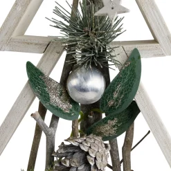 Stars and Pinecones Christmas Tree Decoration - 17.5
