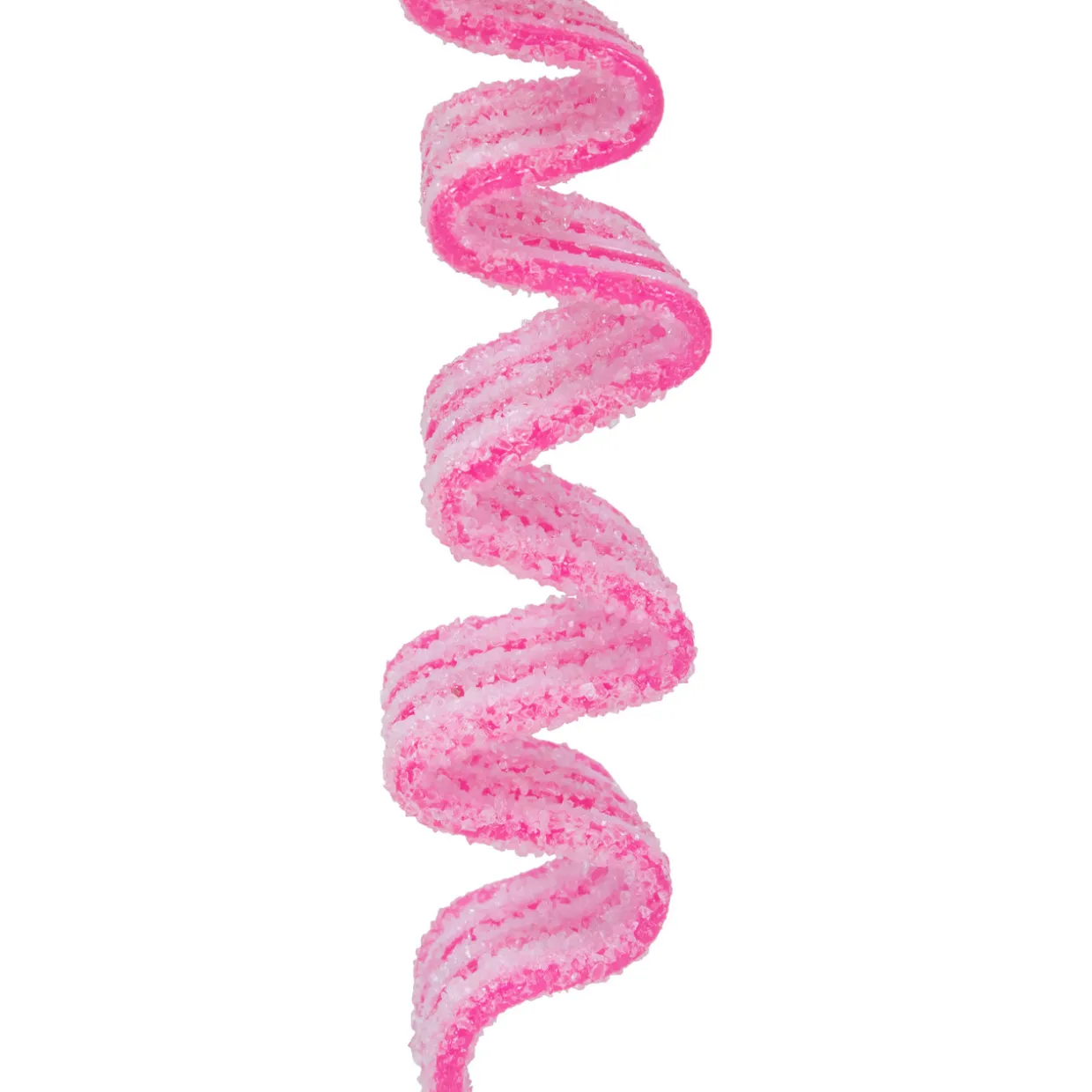 Sugar Coated Ribbon Candy Christmas Ornaments - 5.5" - 6 ct