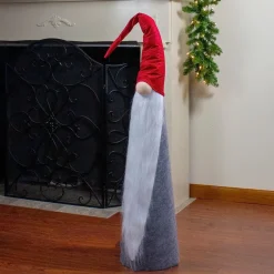 Tall Cone Gnome Christmas Decoration - 32.5