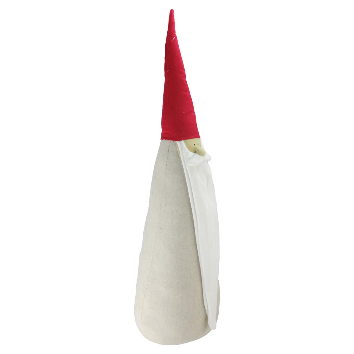 Tall Santa Gnome Christmas Decoration - 23.5” - Red and White