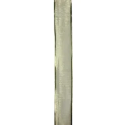 Textured Gold Wired Christmas Craft Ribbon 2.5" x 10 Yards