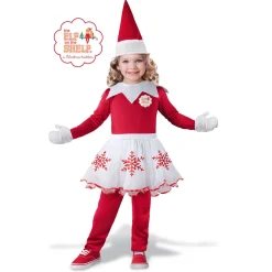 The Elf on the Shelf Toddler Girl Elf Christmas Costume - Large