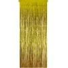 Tinsel Christmas Window or Door Curtain - 3' x 8' - Gold