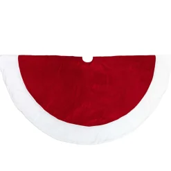 Velveteen Christmas Tree Skirt - 60