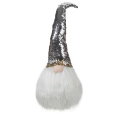 Weighted Christmas Gnome Head Decoration - 25