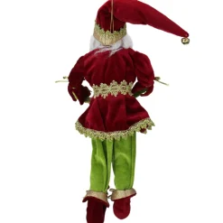 Whimsical Elf Hanging Christmas Figure - 18