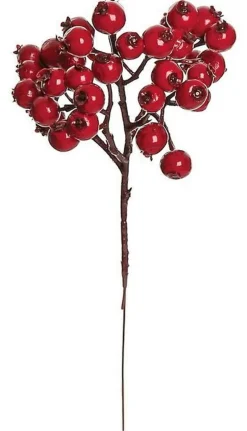 Wild Berry Artificial Christmas Pick - 10"