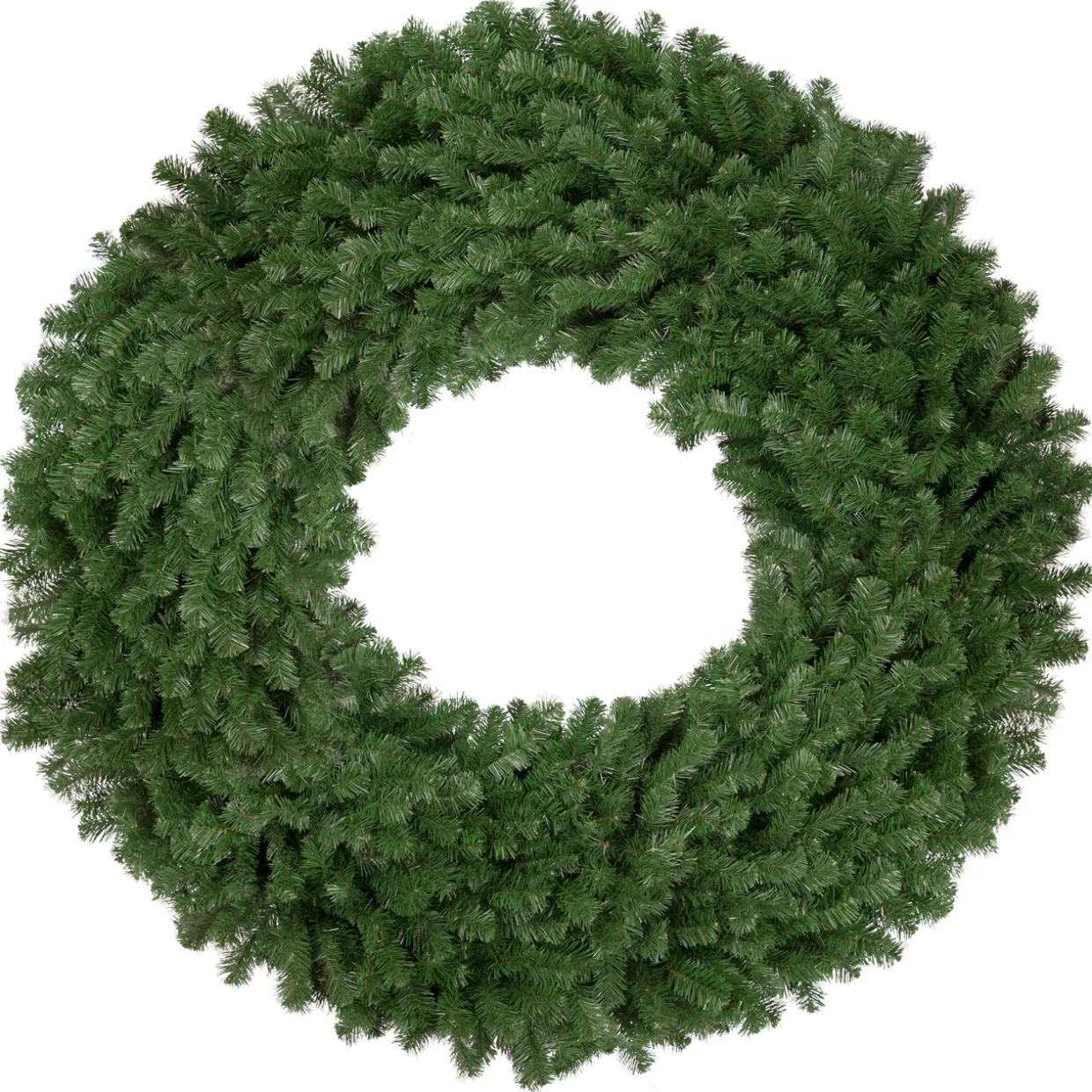 Windsor Pine Green Artificial Christmas Wreath - 72" - Unlit