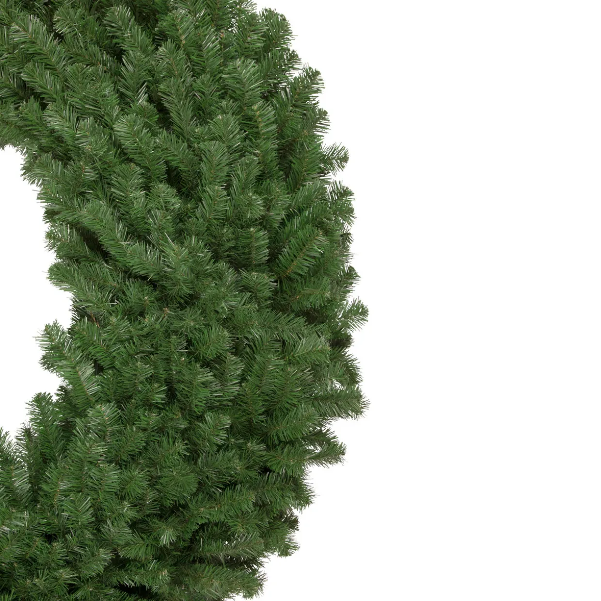 Windsor Pine Green Artificial Christmas Wreath - 72" - Unlit