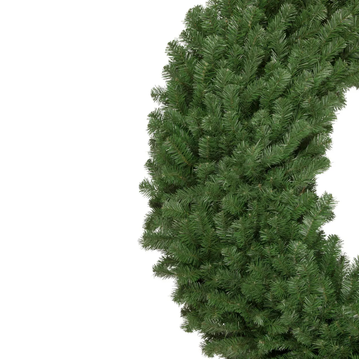Windsor Pine Green Artificial Christmas Wreath - 72" - Unlit