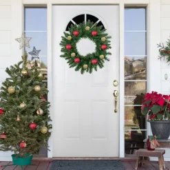 Winona Fir Artificial Christmas Wreath, 20-Inch, Unlit