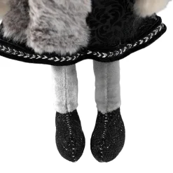 Winter Girl Angel Hanging Christmas Figure Ornament - 8.5