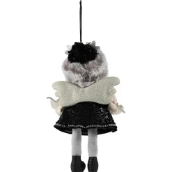 Winter Girl Angel Hanging Christmas Figure Ornament - 8.5