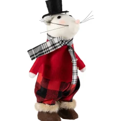 Winter Mouse Christmas Tabletop Figure - 11