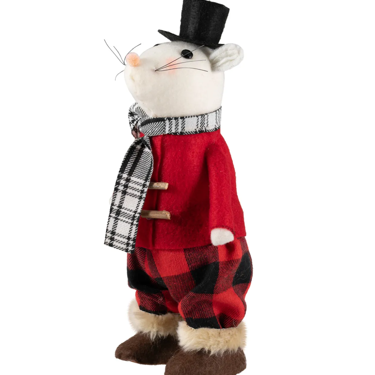 Winter Mouse Christmas Tabletop Figure - 11"
