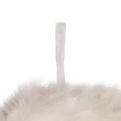 Wispy Feather Christmas Wreath - 14.5