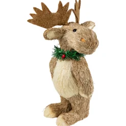Woodland Standing Moose Christmas Figure - 14"