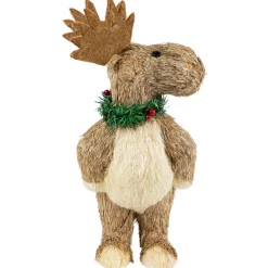 Woodland Standing Moose Christmas Figure - 14