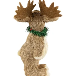 Woodland Standing Moose Christmas Figure - 14