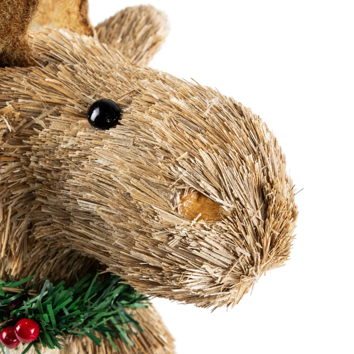 Woodland Standing Moose Christmas Figure - 14"