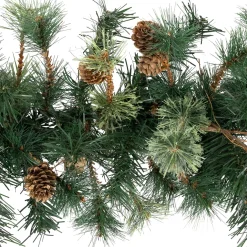 Yorkville Pine, Twig and Pinecone Artificial Christmas Garland - 9' x 12